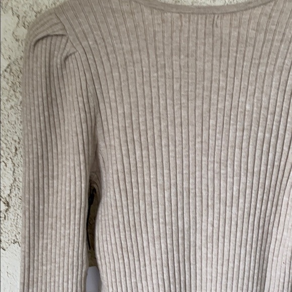 🆕 LEITH Ribbed Puff Sleeve Sweater Size XL - Picture 8 of 8